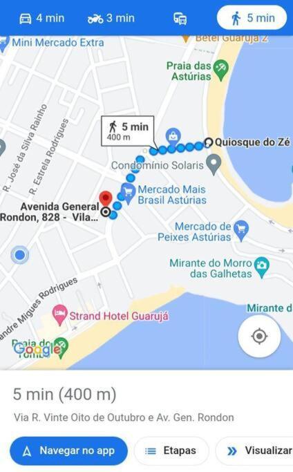 Praia Das Asturias Guarujá Exteriér fotografie