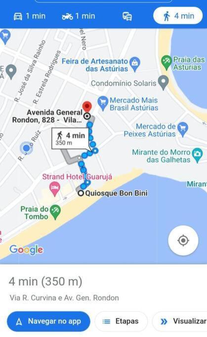 Praia Das Asturias Guarujá Exteriér fotografie